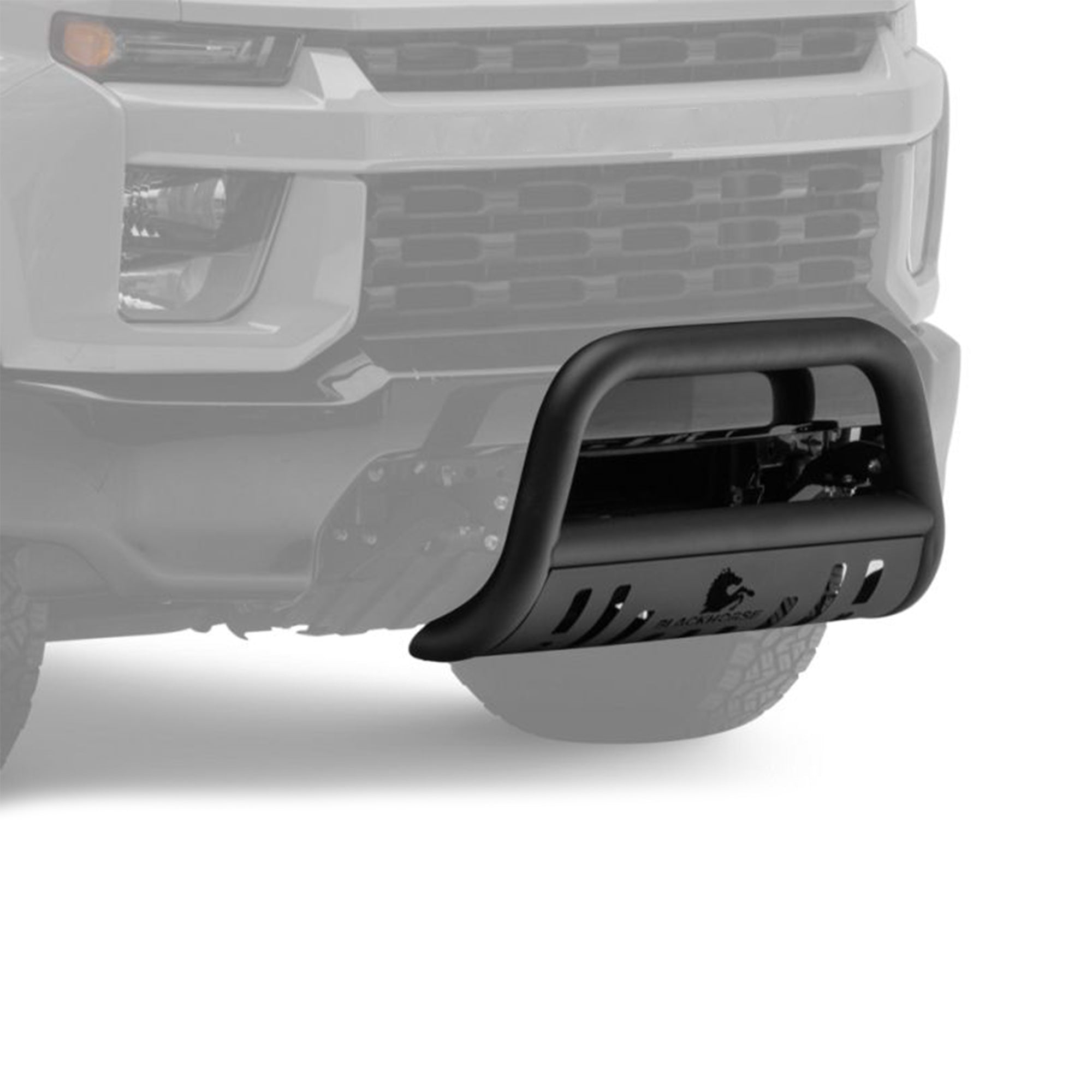 2020-2026 Sierra 2500 Hd Bull Bar Skid Plate | Black Horse Off Road - Image 7