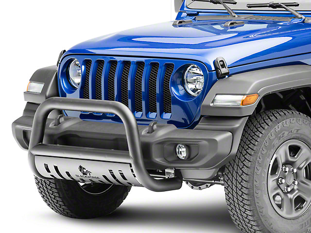 2018-2026 Jeep Gladiator Bull Bar Skid Plate | Black Horse Off Road - Image 2