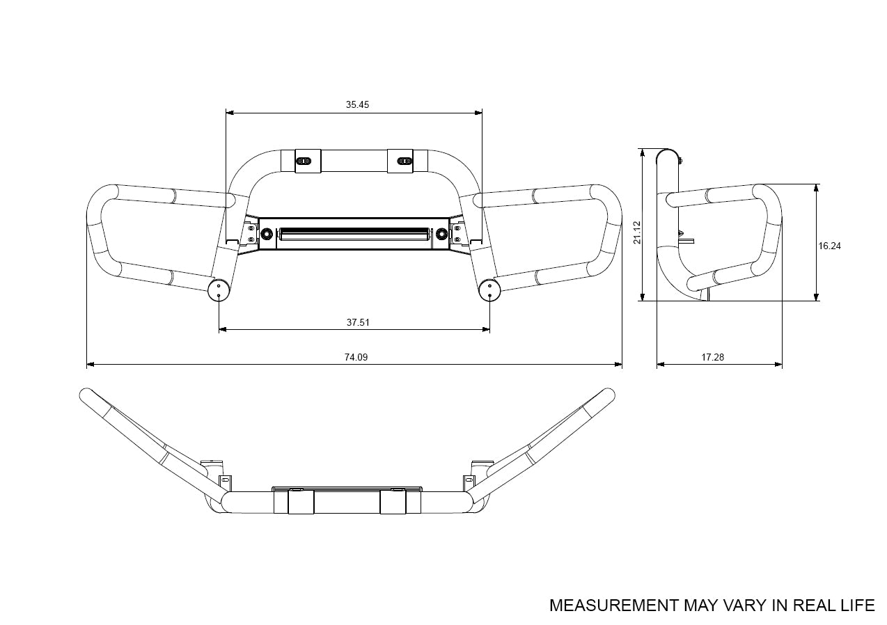 2005-2021 Nissan Frontier Beacon Front Runner Modular | Black Horse Off Road - Image 4