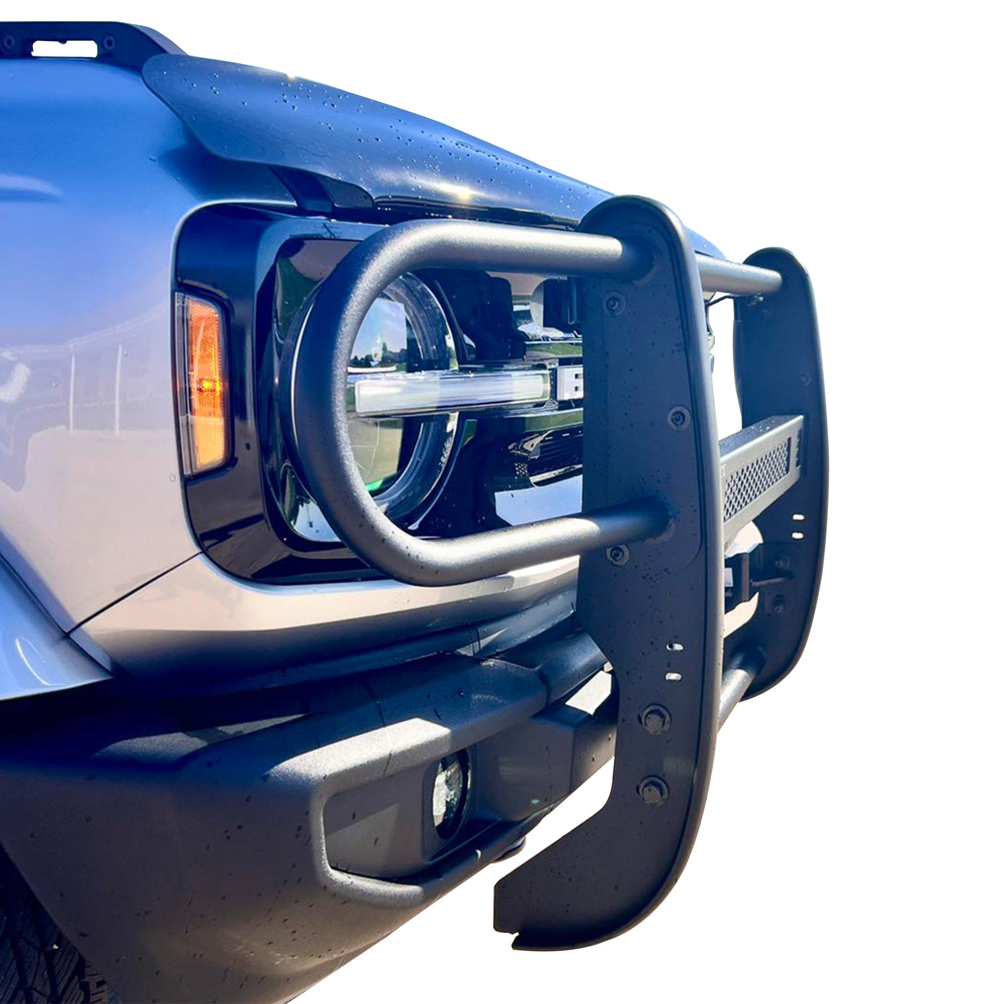 2021-2026 Ford Bronco Beacon Grille Guard Modular No lights included | Black Horse Off Road - Image 7