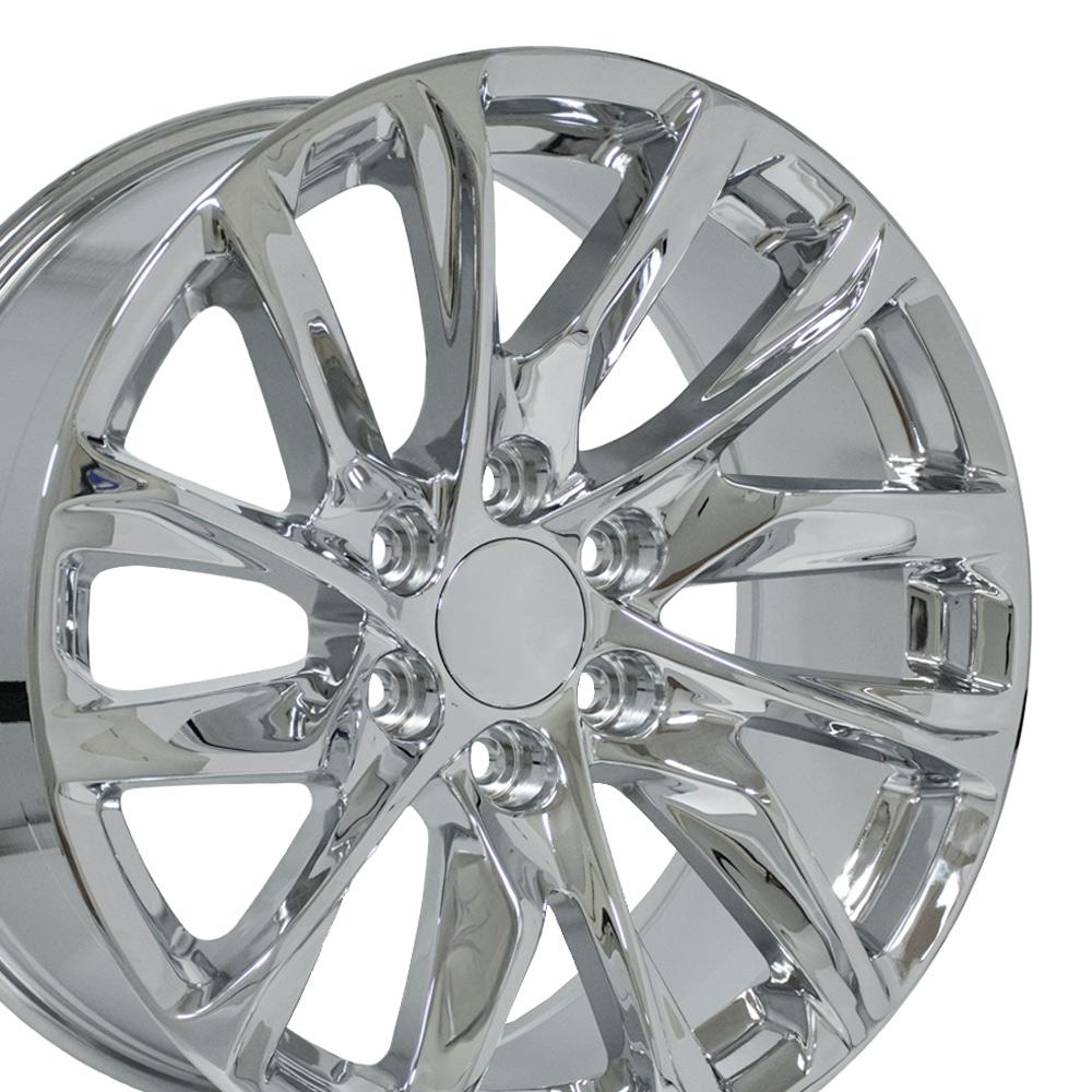 OE Wheels CA90 20x9 Chrome replica wheel