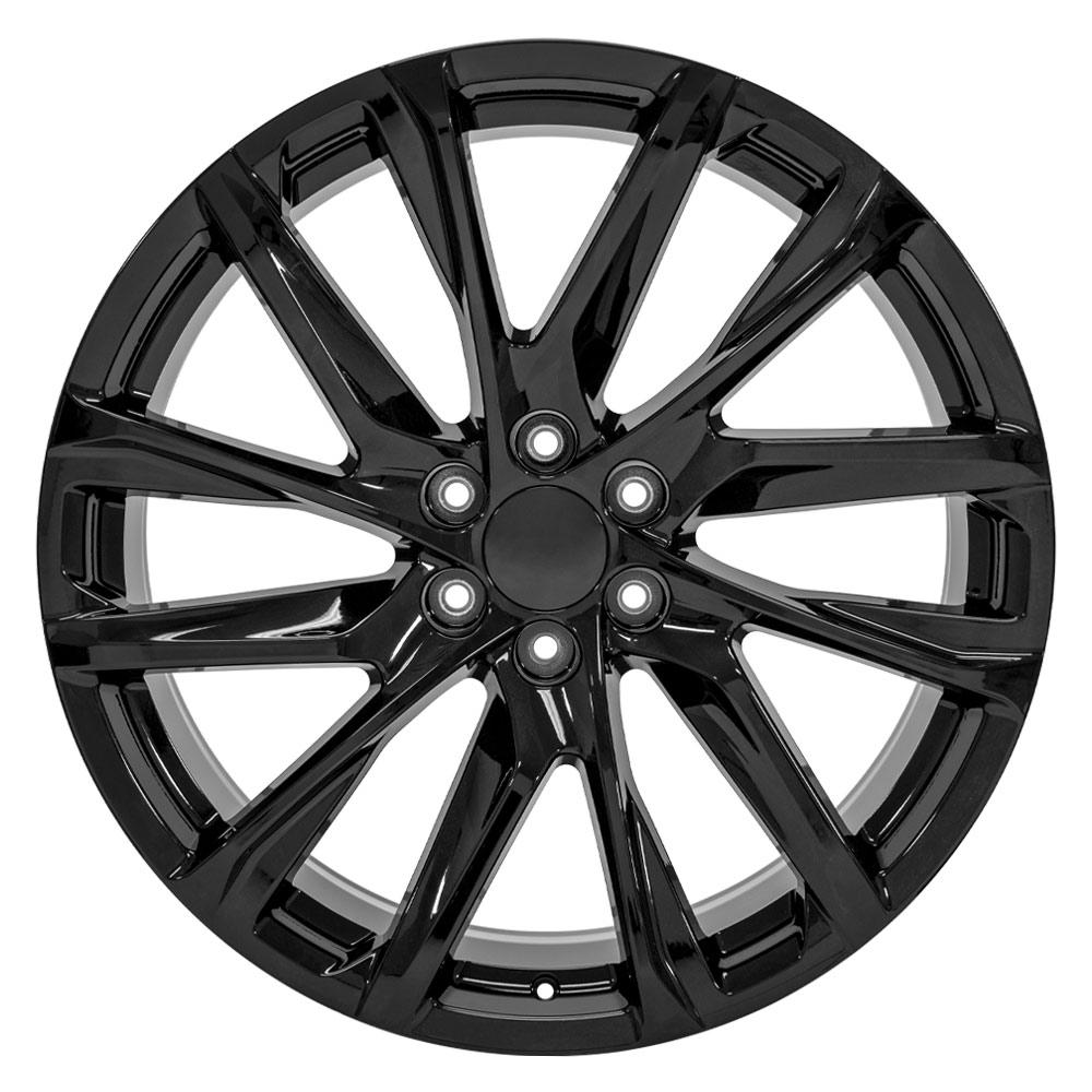 OE Wheels CA90 24x10 Gloss Black replica wheel
