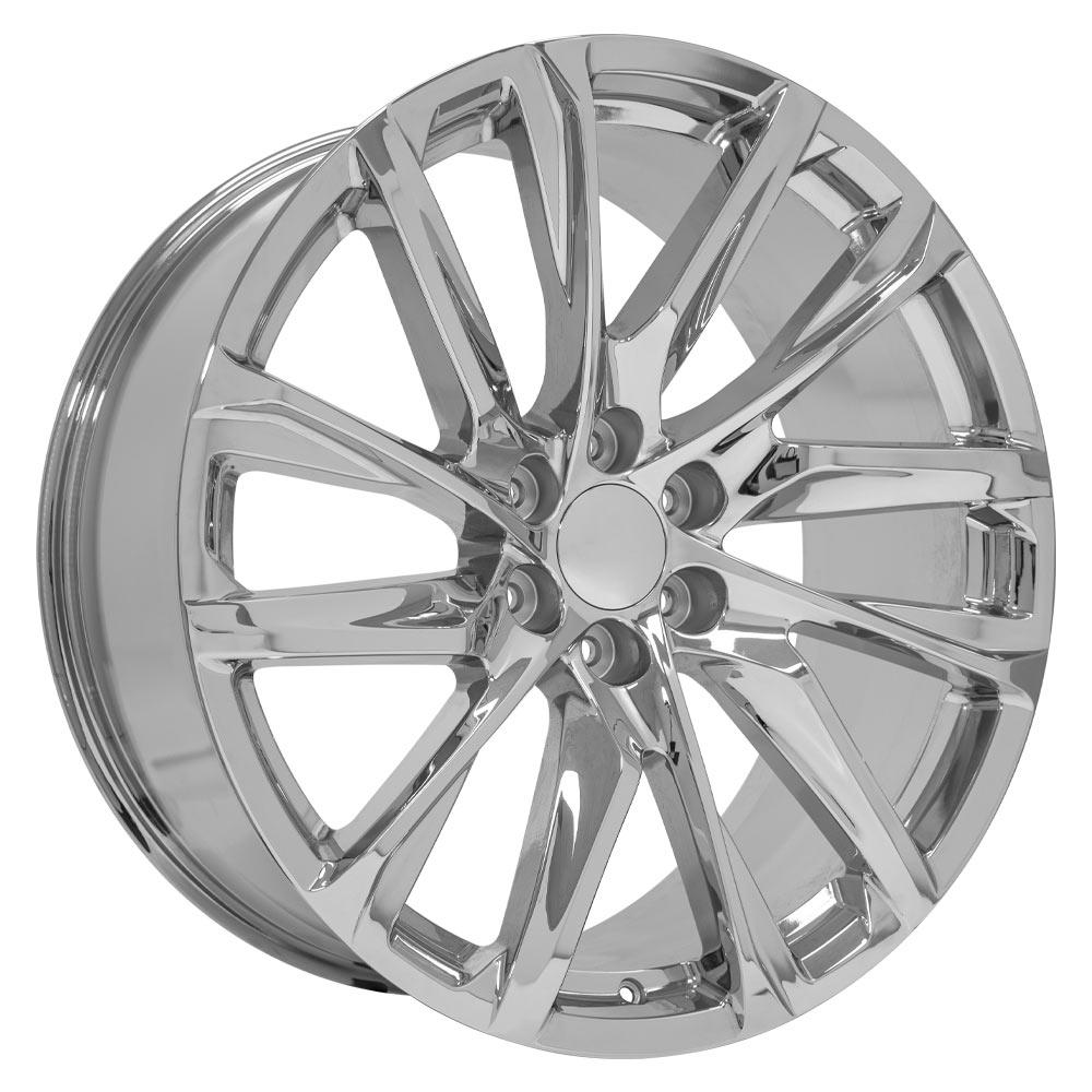 OE Wheels CA90 24x10 Chrome replica wheel