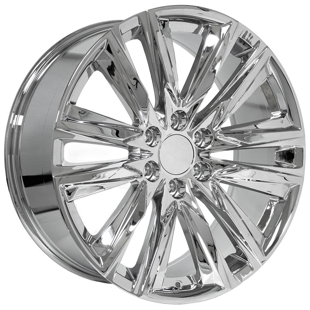 OE Wheels CA91 22x9 Chrome replica wheel