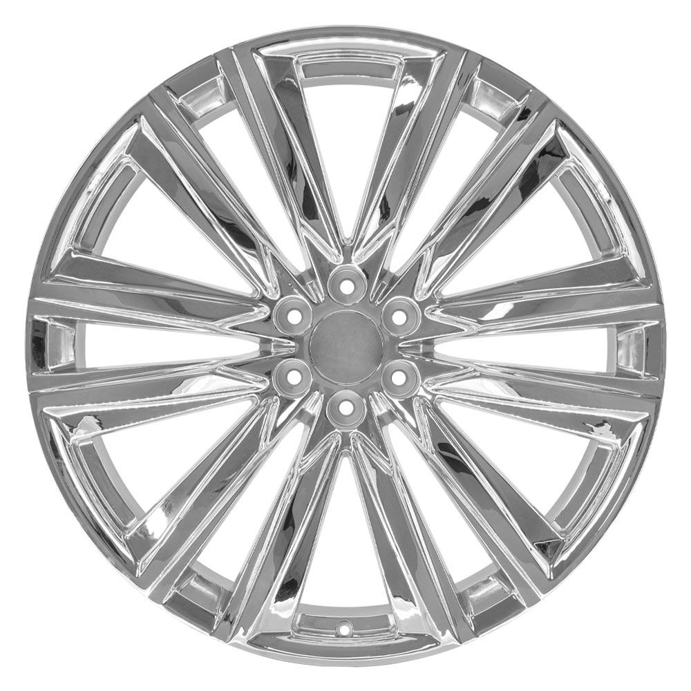 OE Wheels CA91 26x10 Chrome replica wheel