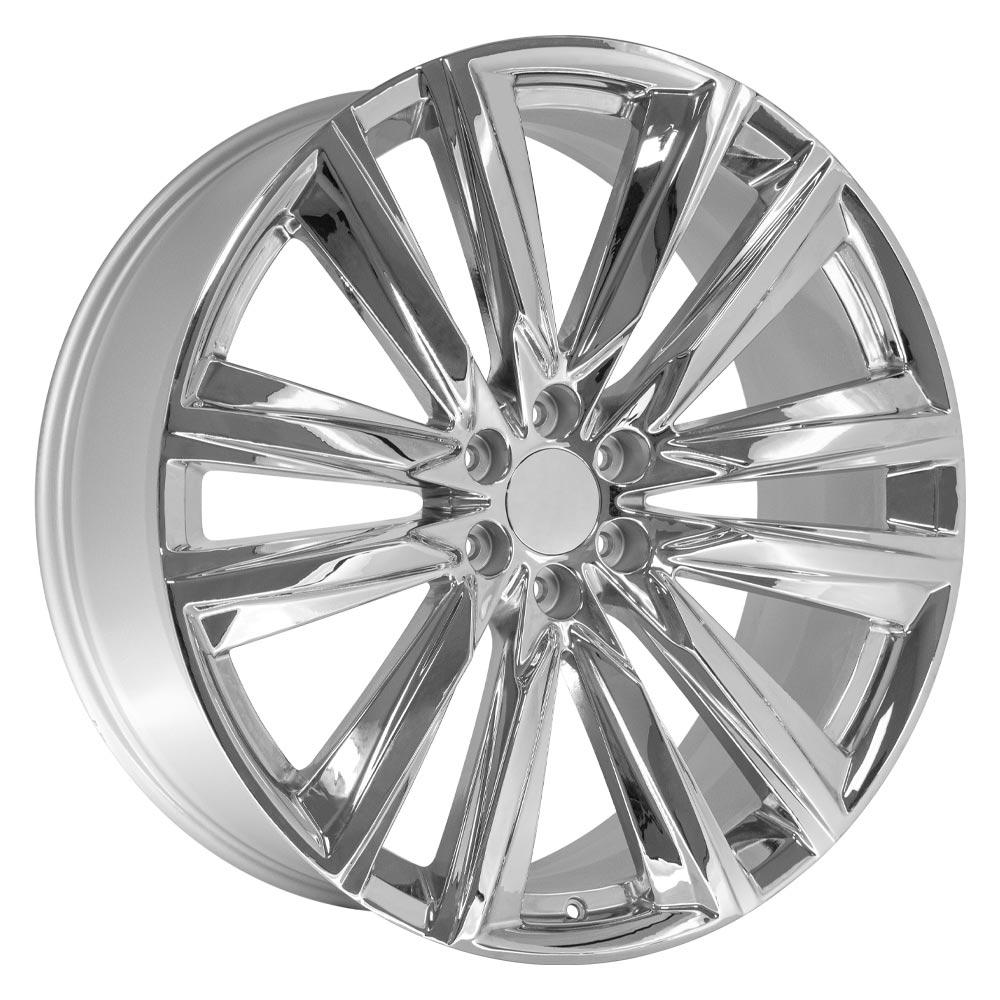 OE Wheels CA91 26x10 Chrome replica wheel