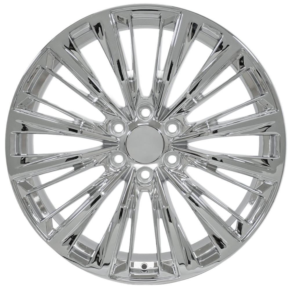 OE Wheels CA93 24x10 Chrome replica wheel