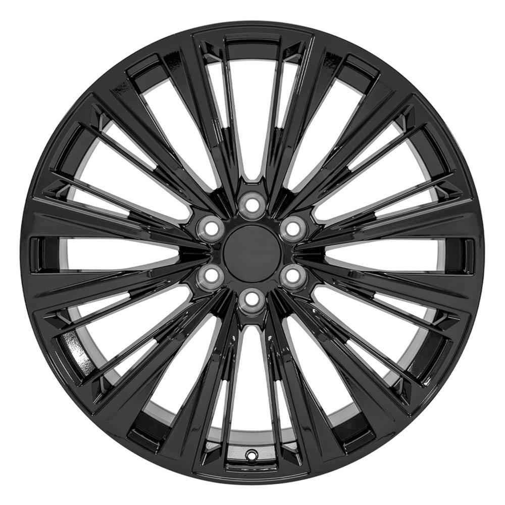 OE Wheels CA93 24x10 Gloss Black replica wheel