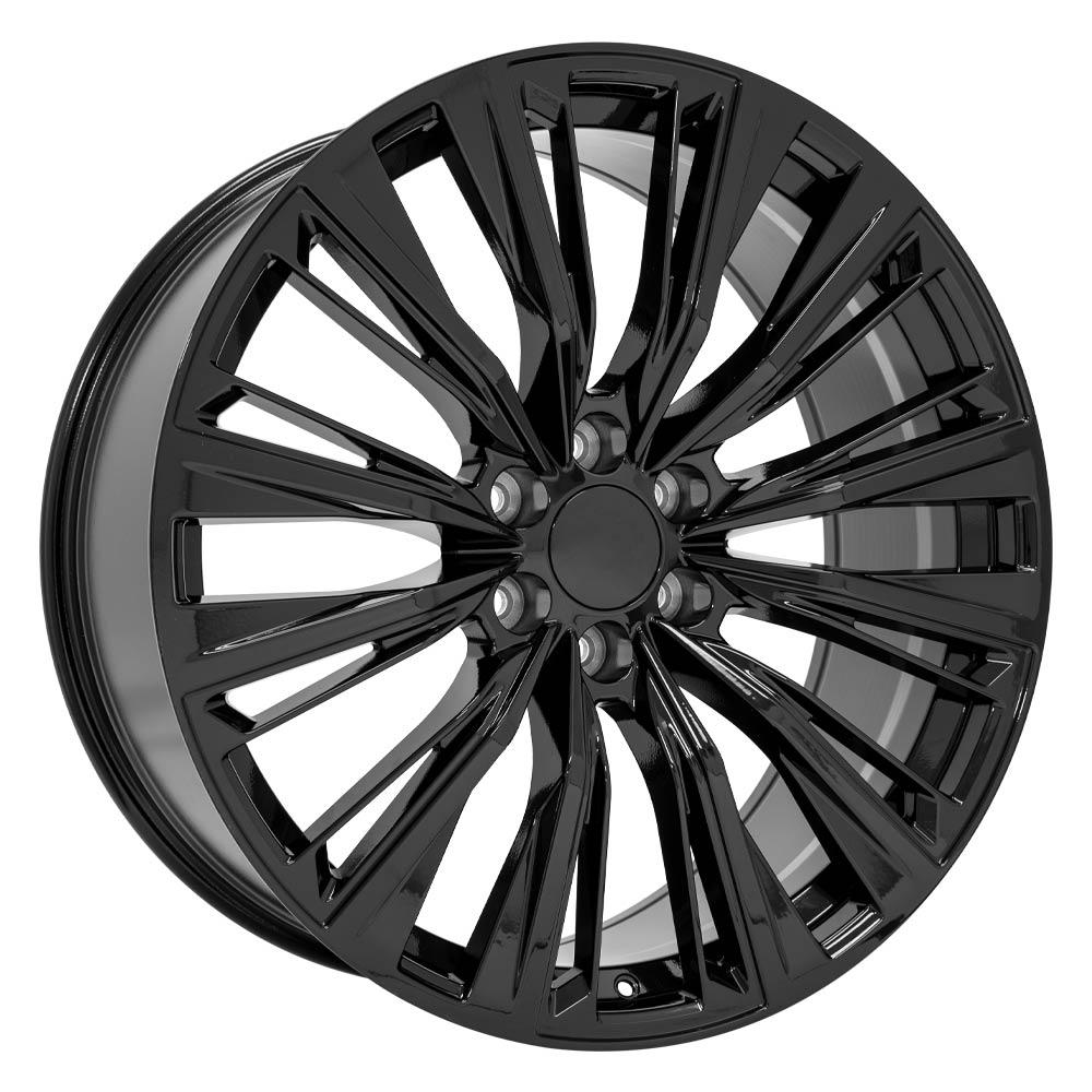 OE Wheels CA93 24x10 Gloss Black replica wheel
