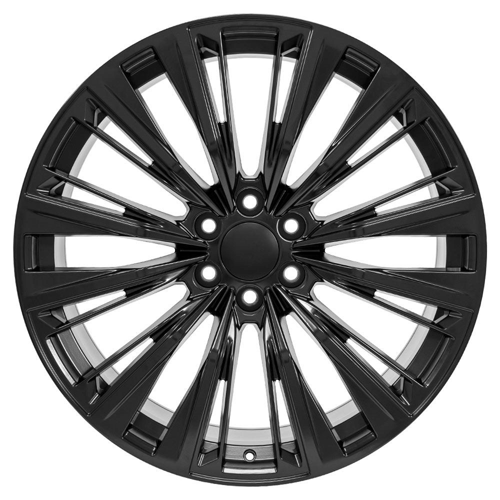 OE Wheels CA93 24x10 Satin Black replica wheel
