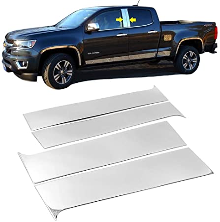 2015-2016 Chevrolet Colorado Pillar Post Trims | Black Horse Off Road - Image 2
