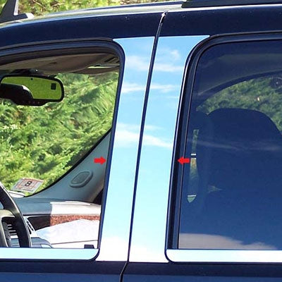 2007-2014 Avalanche Pillar Post Trims | Black Horse Off Road - Image 1