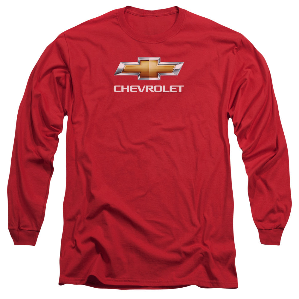 Chevy Bowtie Stacked-Adult Long Sleeve