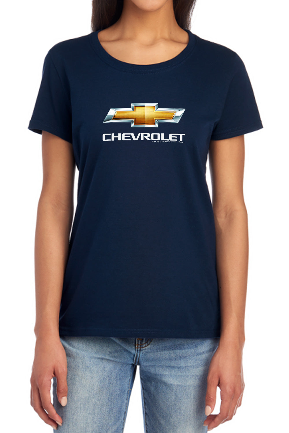 Chevy Bowtie Stacked-Women's Short Sleeve