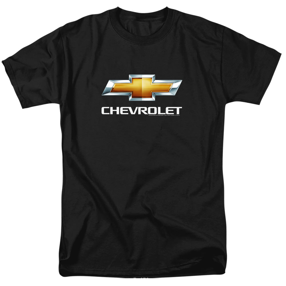 Chevy Bowtie Stacked-Adult Regular Fit Short Sleeve