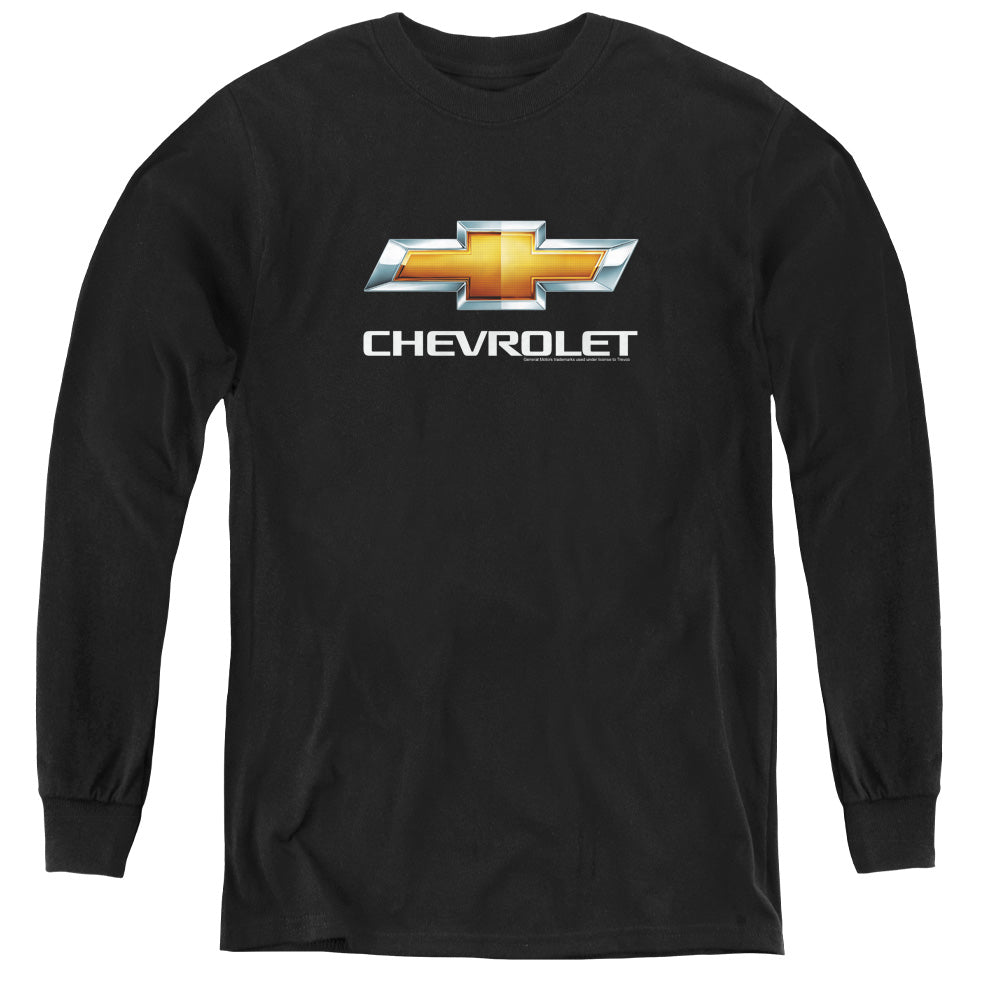 Chevy Bowtie Stacked-Long Sleeve Youth