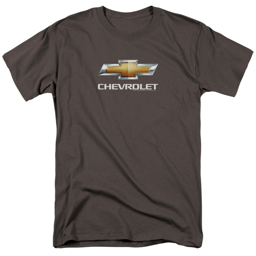 Chevy Bowtie Stacked-Adult Regular Fit Short Sleeve