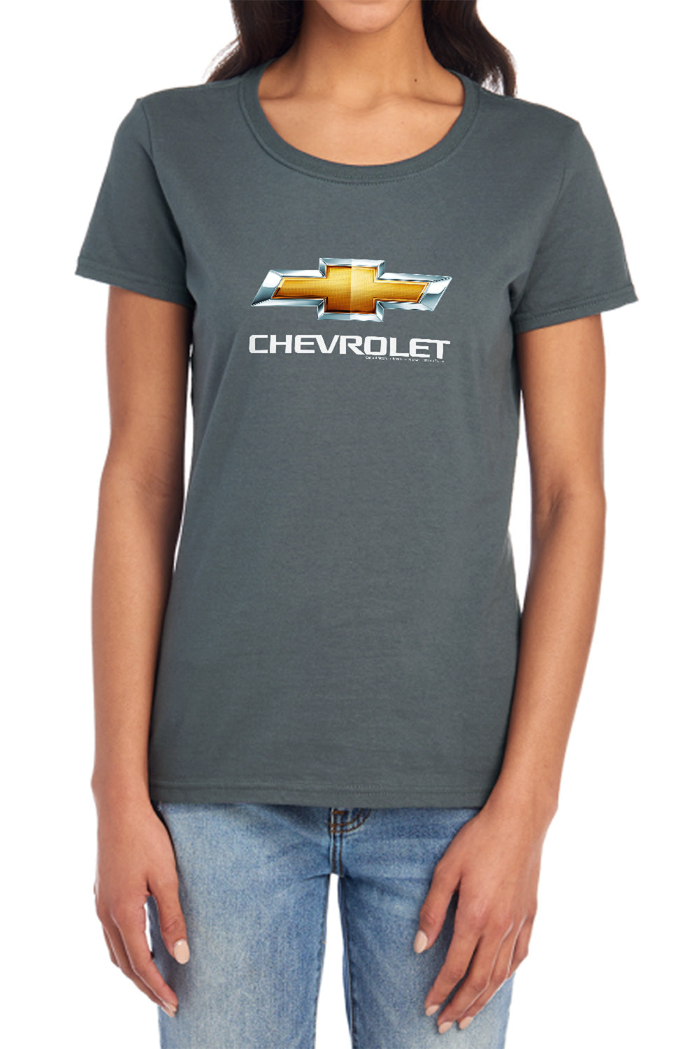 Chevy Bowtie Stacked-Women's Short Sleeve