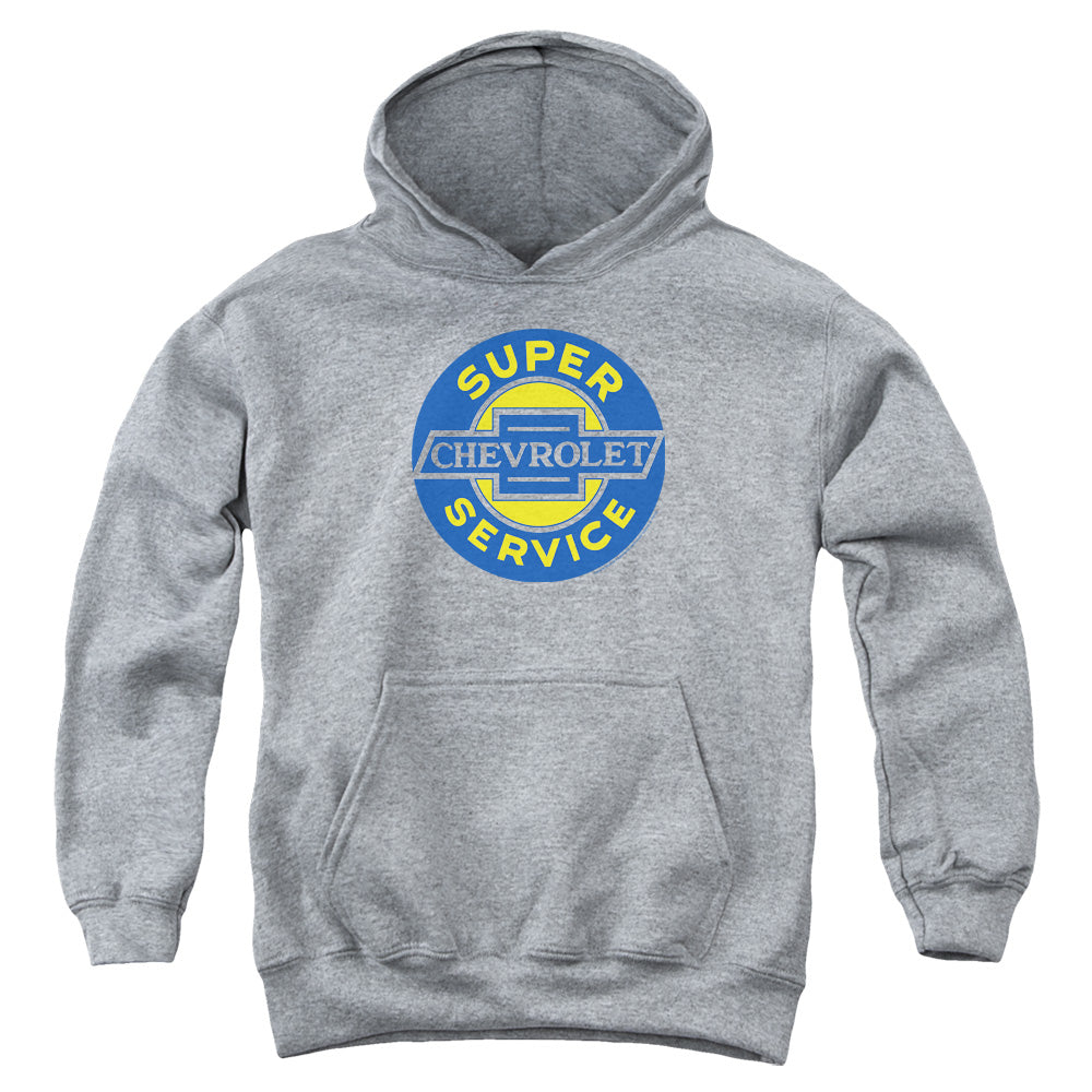 Chevrolet Super Service-Youth Hooded Sweatshirt