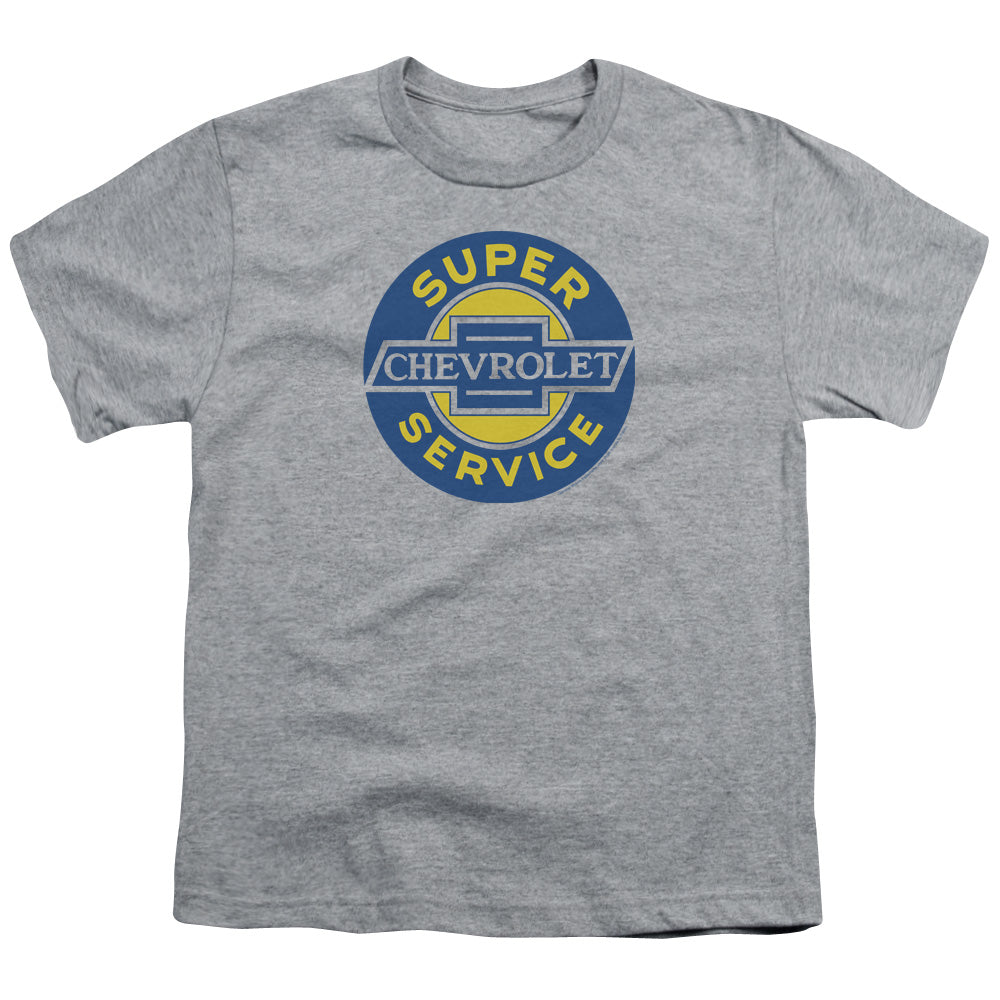 Chevy Super Service - Youth Short Sleeve - Athletic Heather
