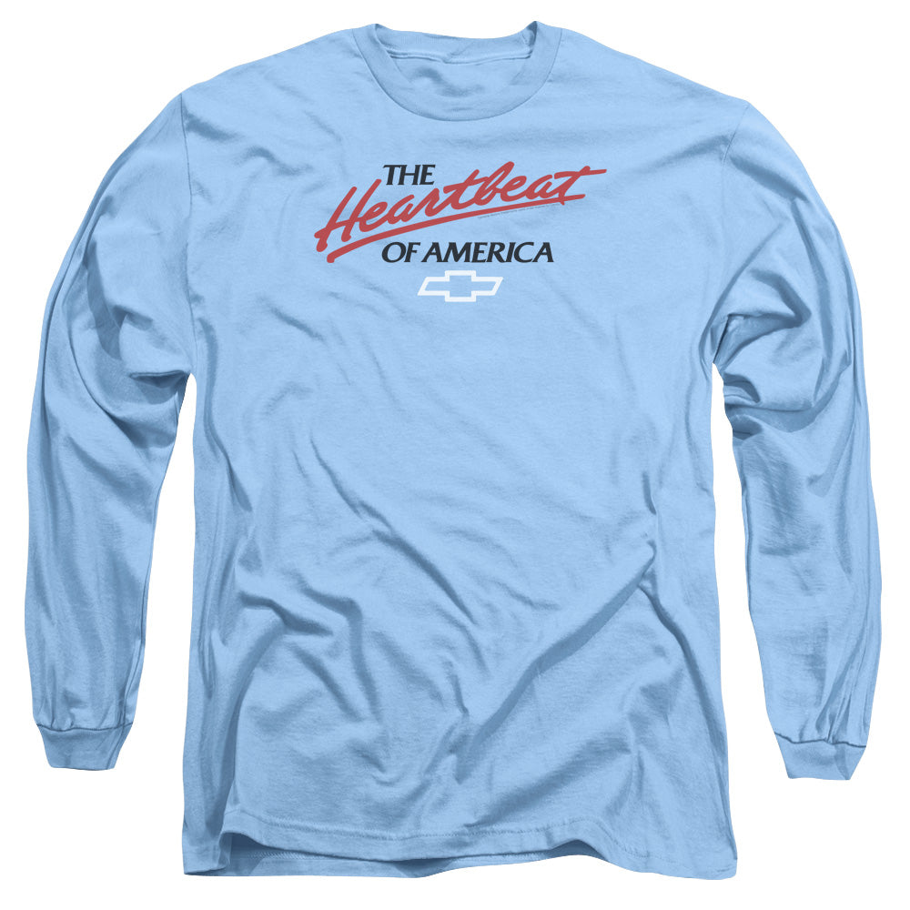 Chevrolet Heartbeat of America-Adult Long Sleeve-Carolina Blue