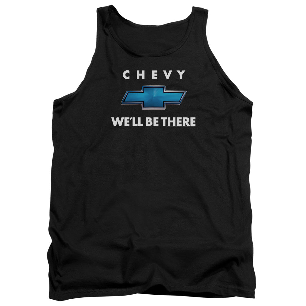 Chevrolet Well Be There-Adult Tank Top-Black