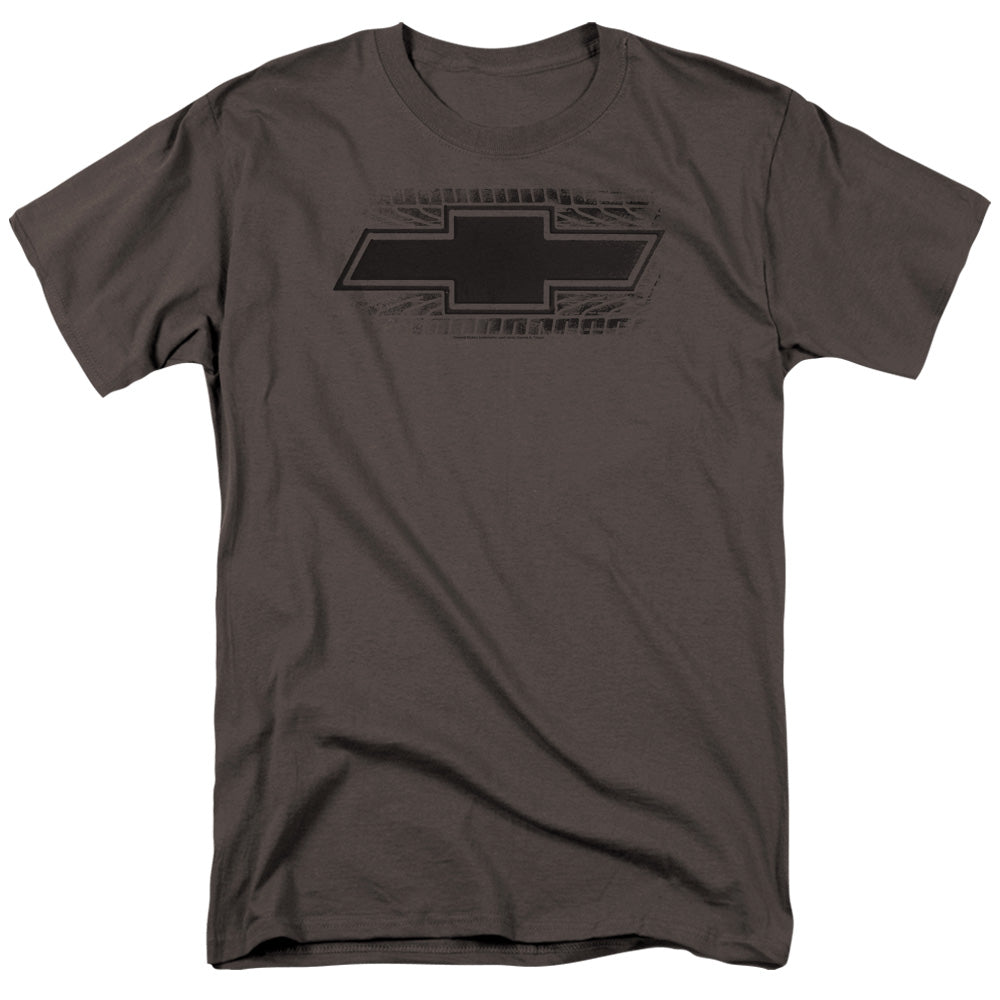 Chevrolet Bowtie Burnout-Adult Regular Fit Short Sleeve-Charcoal