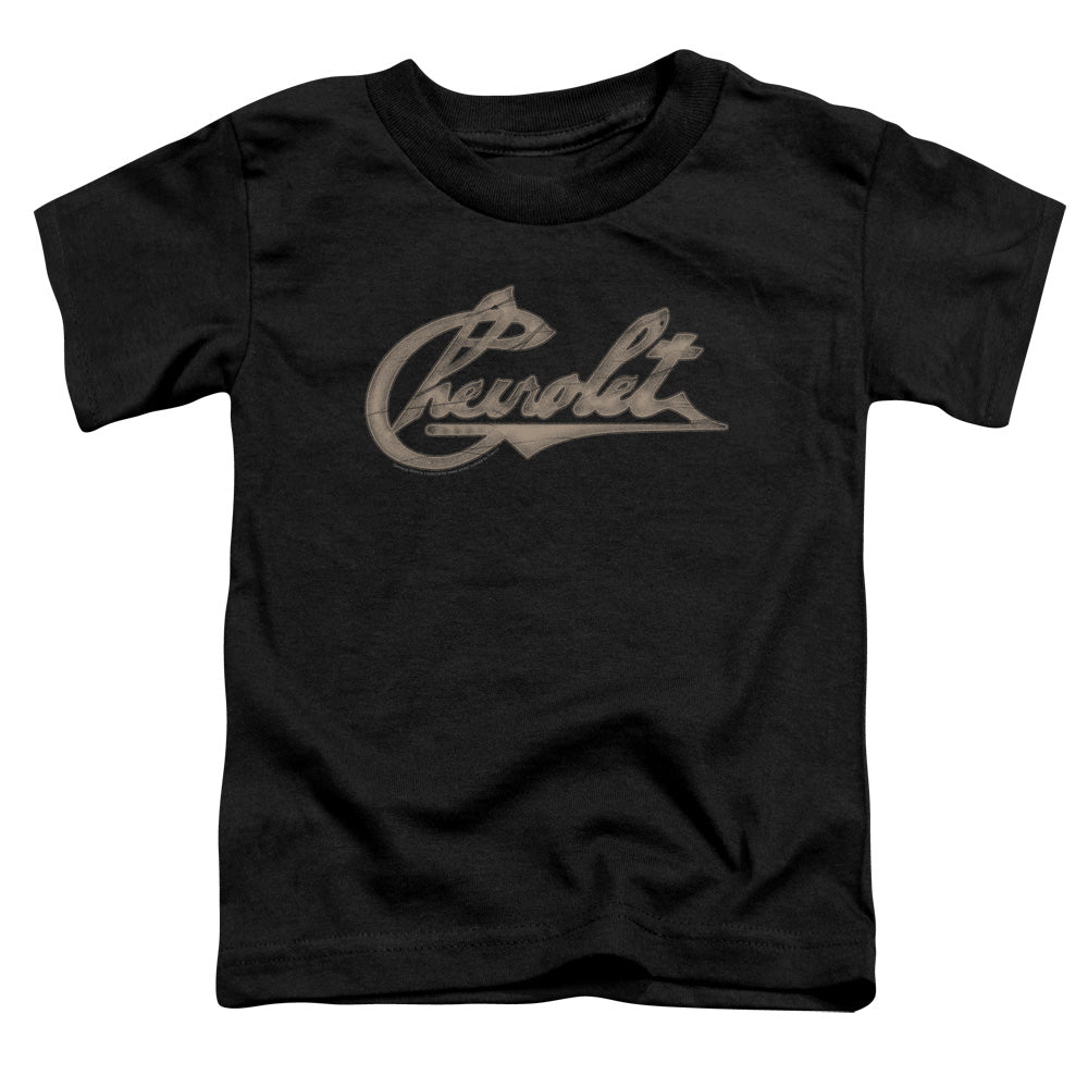 Chevy Script - Toddler Short Sleeve - Black