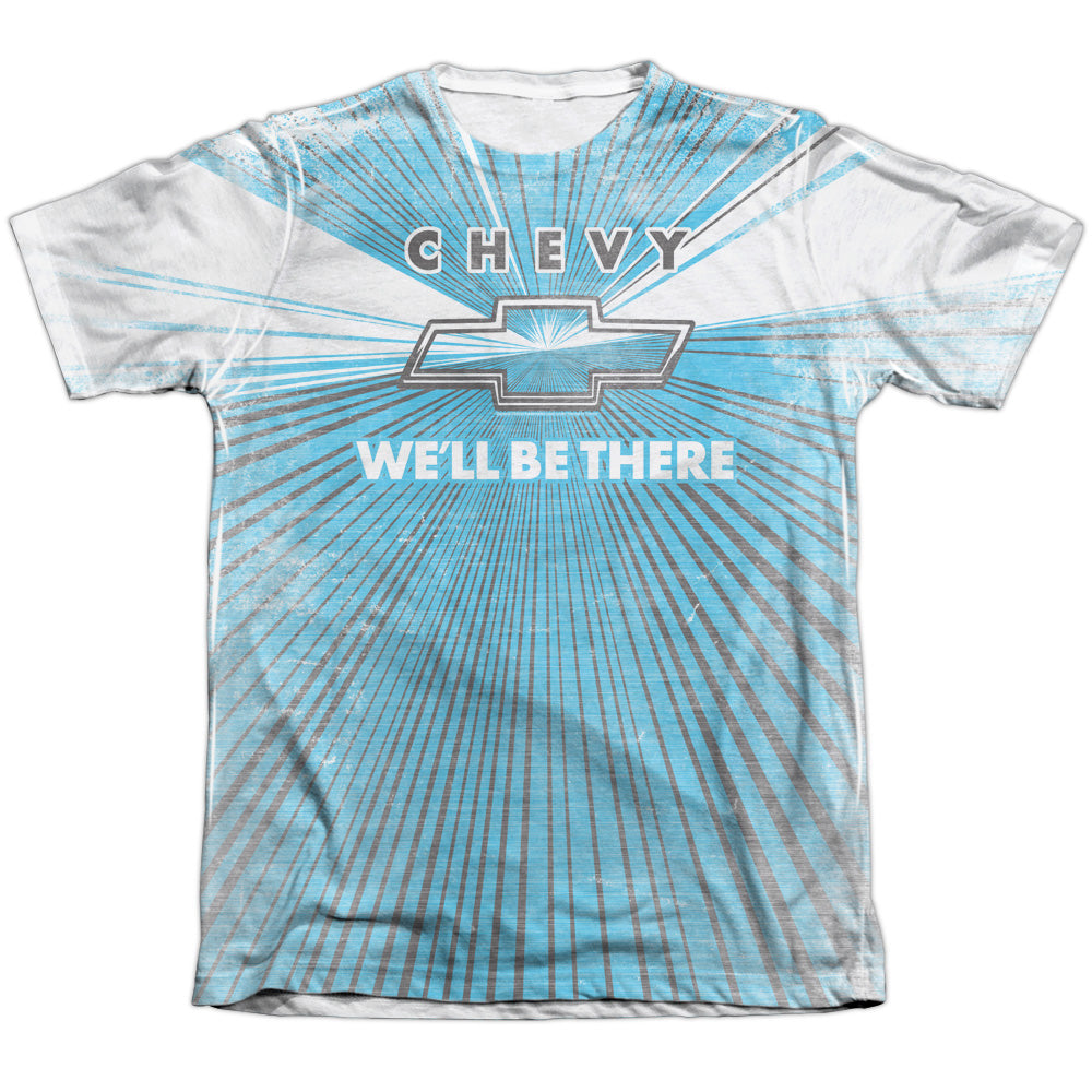 Chevrolet Well Be There-Adult Regular Fit Short Sleeve 65/35 Poly/Cotton-White