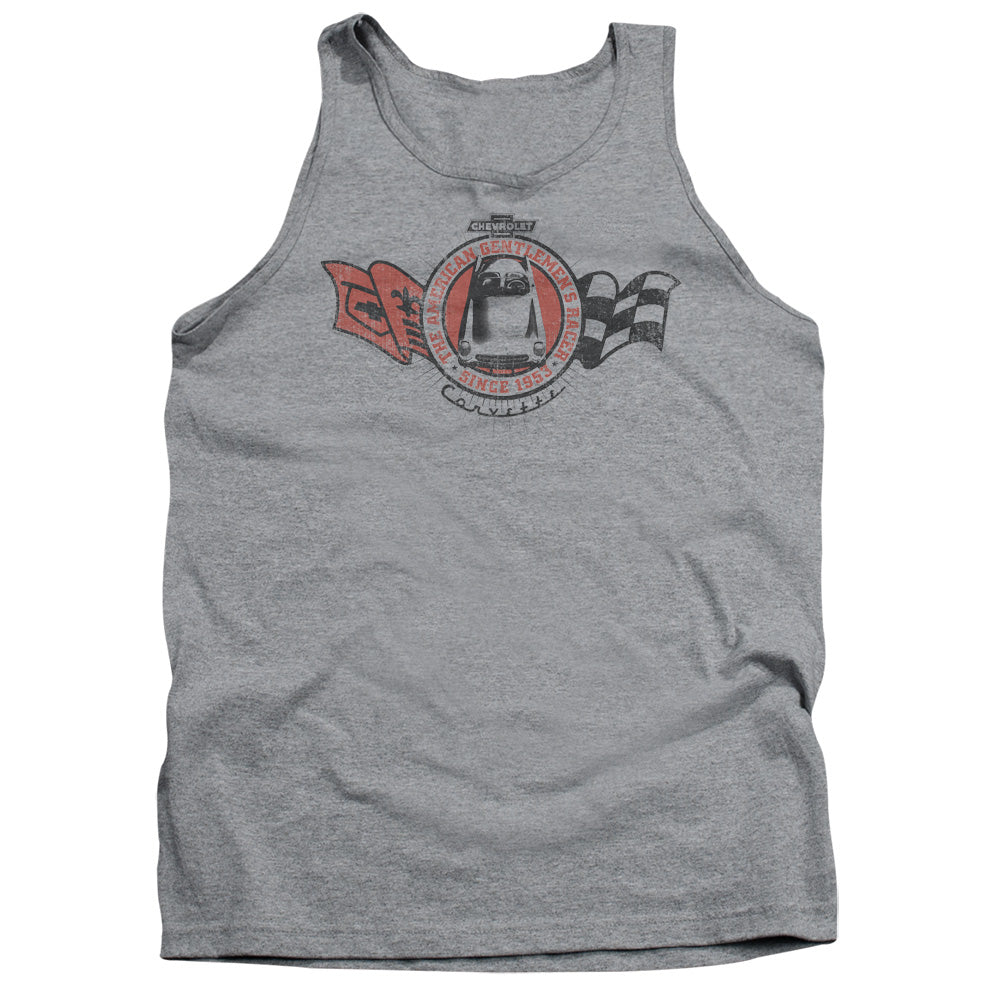Chevrolet Gentlemens Racer-Adult Tank Top-Athletic Heather