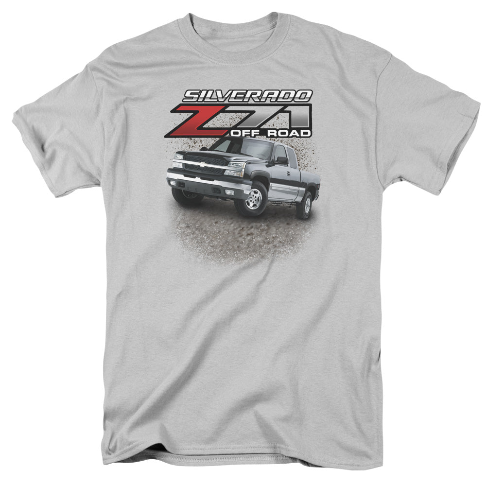 Chevrolet Z71-Adult Regular Fit Short Sleeve-Silver