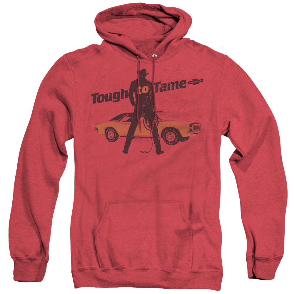 Chevrolet Tough to Tame - Adult Heather Hoodie - Red