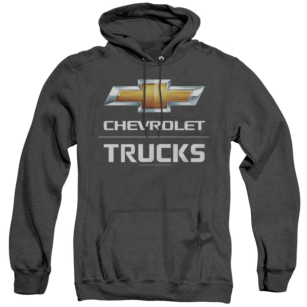 Chevrolet Trucks - Adult Heather Hoodie - Black