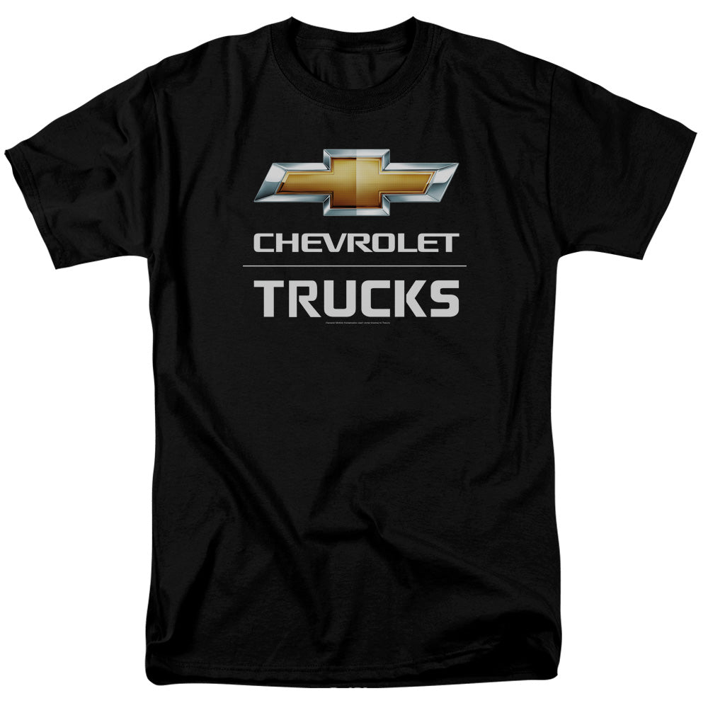 Chevrolet Trucks-Adult Regular Fit Short Sleeve-Black