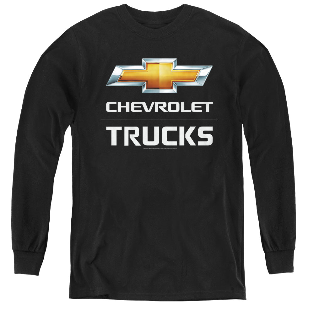 Chevrolet Trucks-Long Sleeve Youth-Black