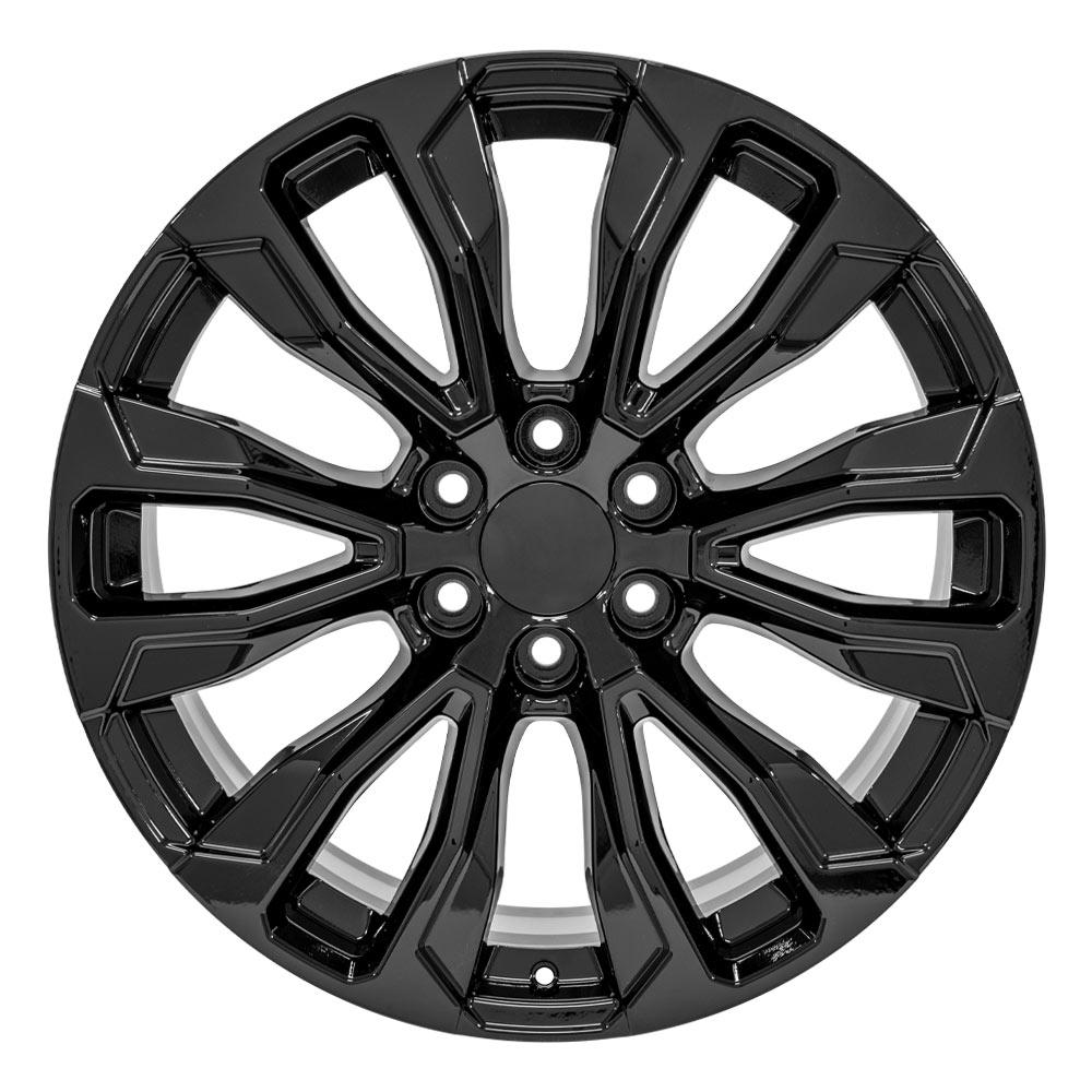 OE Wheels CV30 22x9 Gloss Black replica wheel