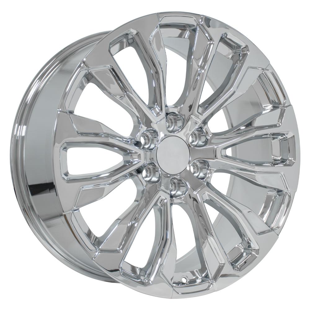 OE Wheels CV30 22x9 Chrome replica wheel