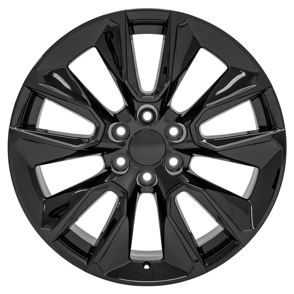 OE Wheels CV32 22x9 Gloss Black replica wheel