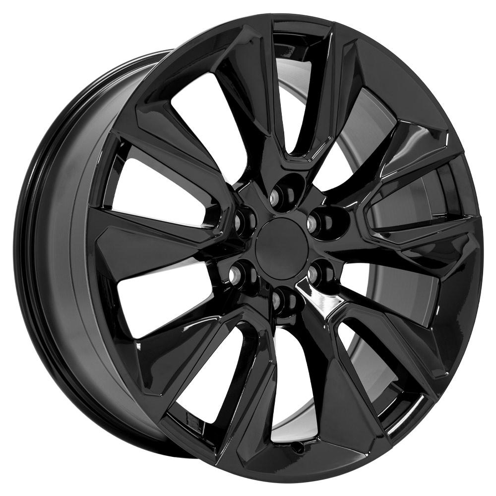 OE Wheels CV32 22x9 Gloss Black replica wheel