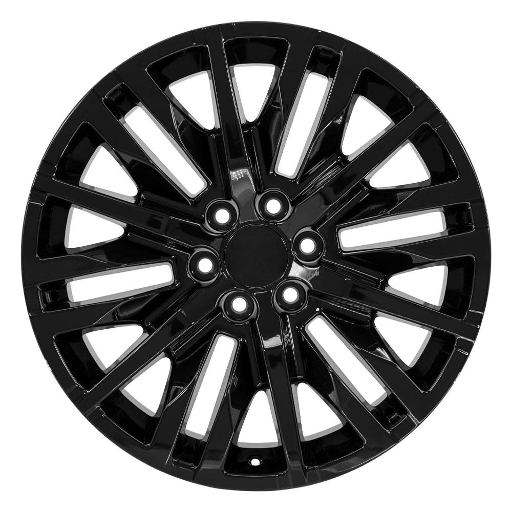 OE Wheels CV33 22x9 Gloss Black replica wheel