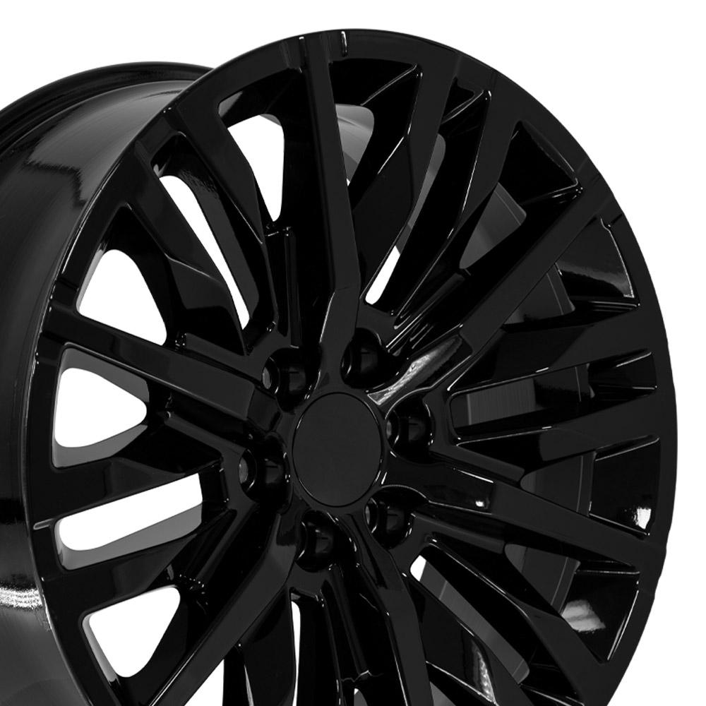 OE Wheels CV33 22x9 Gloss Black replica wheel
