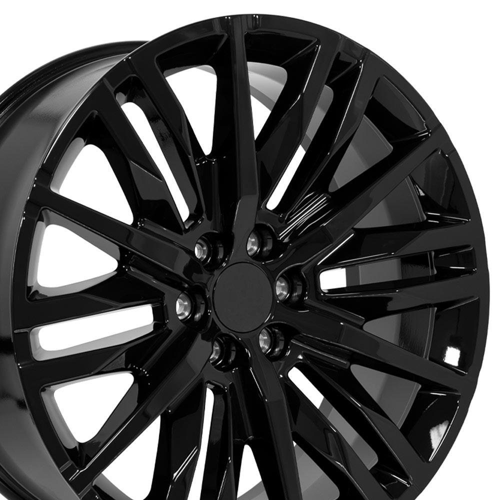 OE Wheels CV33 24x10 Gloss Black replica wheel