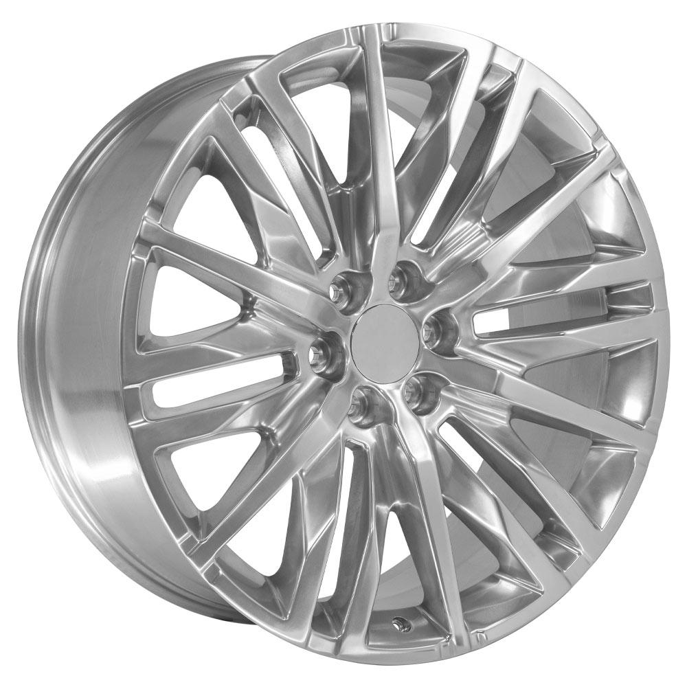OE Wheels CV33 24x10 Polished replica wheel