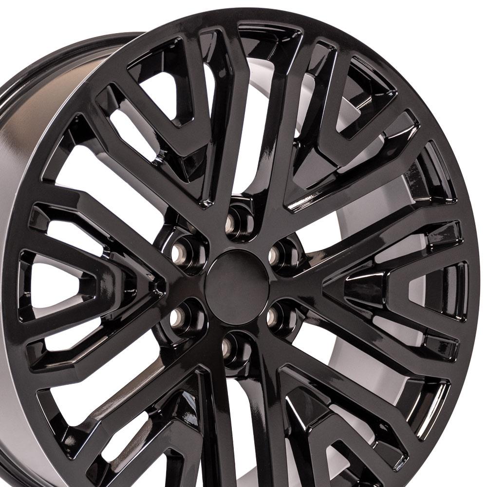 OE Wheels CV37 22x9 Gloss Black replica wheel