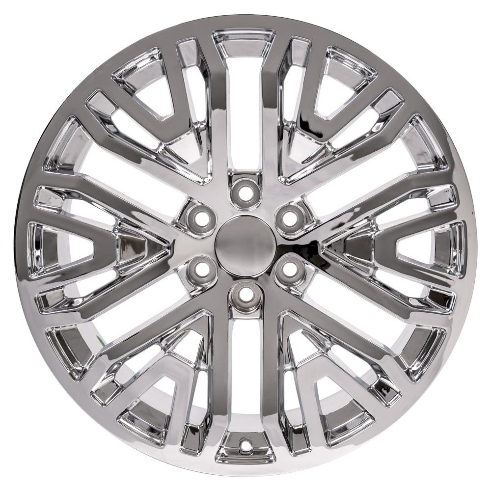 OE Wheels CV37 22x9 Chrome replica wheel