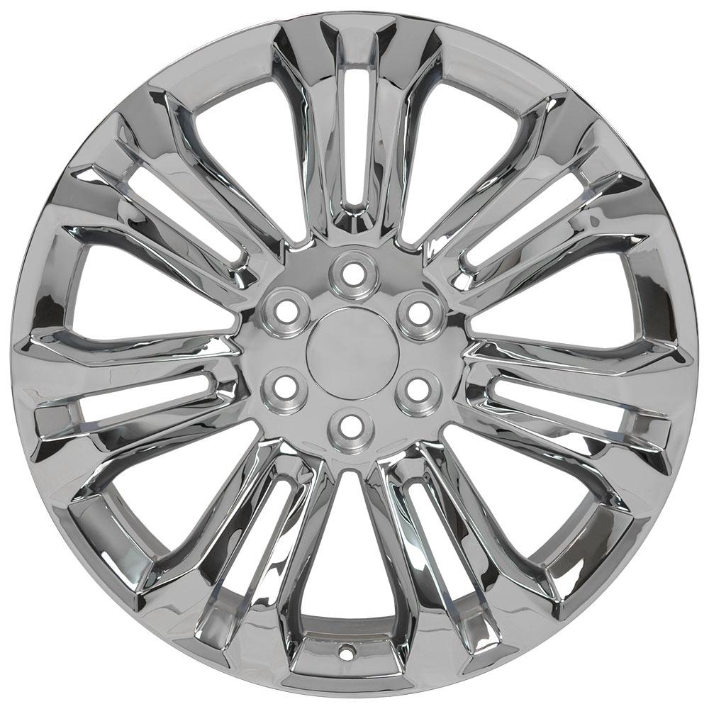 OE Wheels CV43B 22x9 Chrome replica wheel