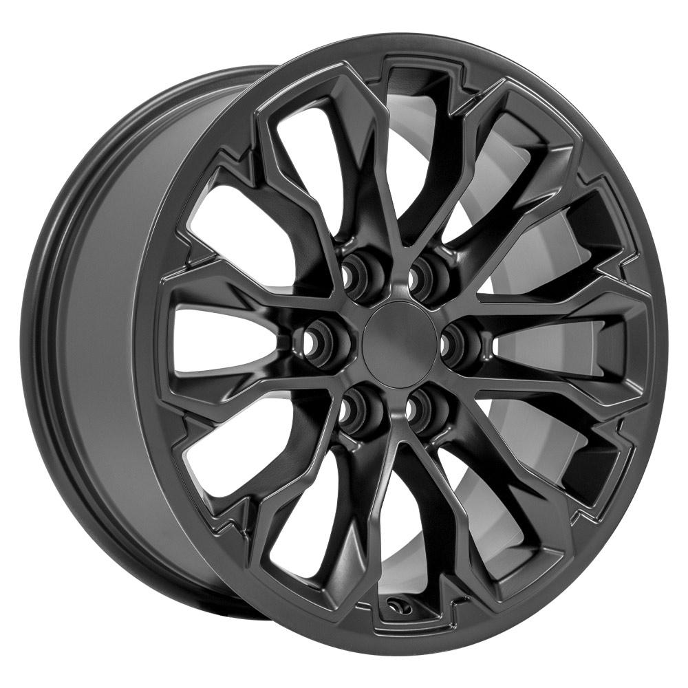 OE Wheels CV54 17x8 Satin Black replica wheel