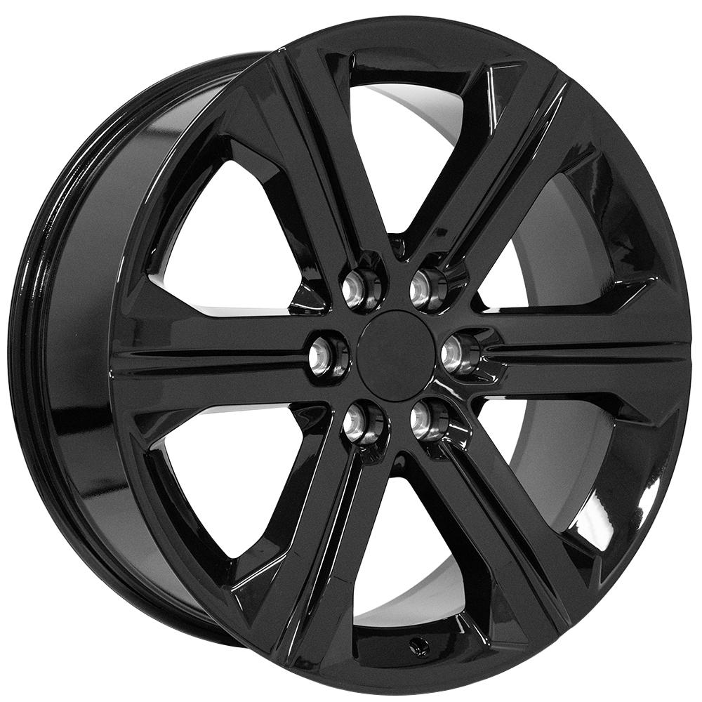 OE Wheels CV60 22x9 Gloss Black replica wheel