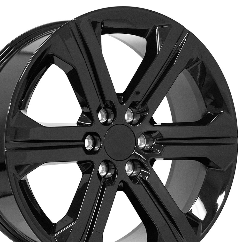 OE Wheels CV60 22x9 Gloss Black replica wheel