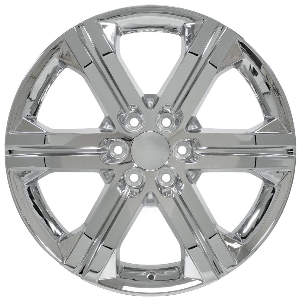 OE Wheels CV60 22x9 Chrome replica wheel